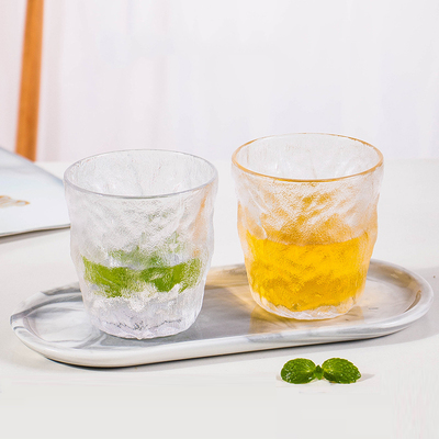 家用【冰川纹玻璃杯】310ml*2只