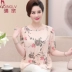 Áo thun nữ mùa hè 2019 quý phái mới - Quần áo của mẹ váy đẹp tuổi trung niên Quần áo của mẹ