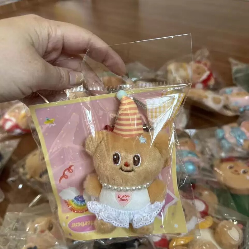 Thailand Butterbear Birthday Pendant Doll Keychain Bag Pendant Brand New Domestic In-Stock Thailand Butterbear Birthday Pendant Doll Keychain Bag Pendant Brand New Domestic In-Stock