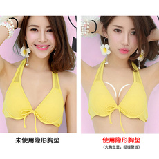 Купальный лиф Купальники силикагель невидимый груди