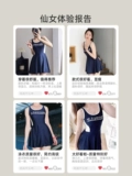亦美珊 [连体泳衣女高级感2024新款保守游泳馆专用微胖女孩遮肉泳装]