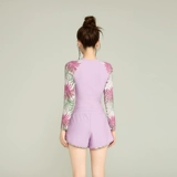 亦美珊 Купальник, раздельный лонгслив, по фигуре, коллекция 2023