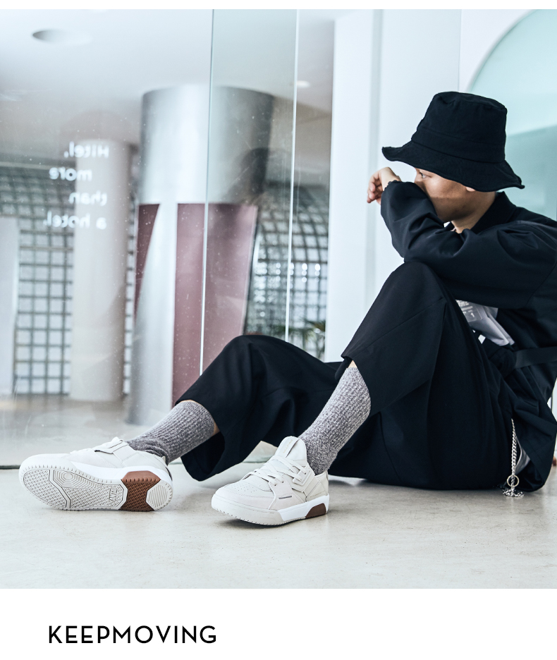 Giày Anta nam 2018 mùa đông xu hướng thời trang mới Giày thể thao giản dị giày skate thoải mái 11848069 giày thể thao trắng