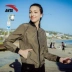 Áo khoác nữ Anta 2018 mùa thu mới áo khoác thể thao dệt áo cardigan thể thao quần áo bóng chày giản dị nữ Áo khoác thể thao / áo khoác