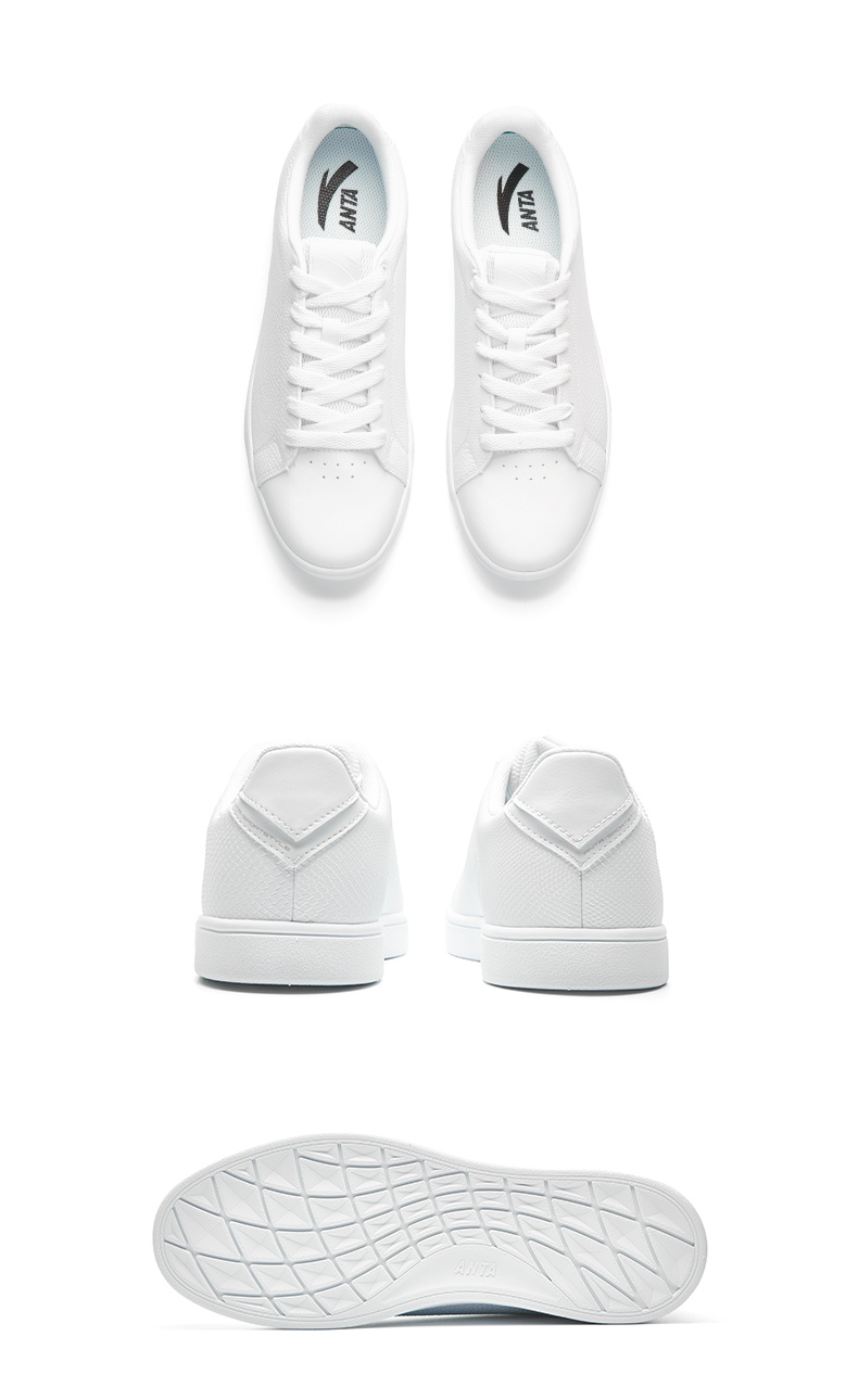 Giày nam ANTA Anta giày thường 2018 thời trang mới bằng da mang giày chống trượt sneakers 11818059 giày thể thao nữ chính hãng