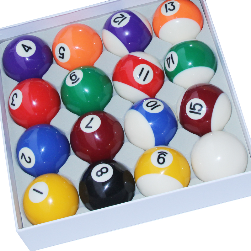 Black eight ball ball ball American ten or six color standard large ball fancy nine ball table tennis billiards supplies accessories