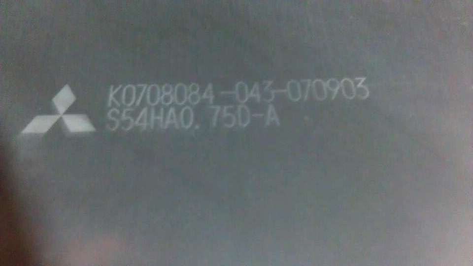 S54HA0 75D-A original Mitsubishi disassembly machine