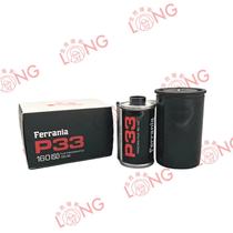 Italian original Ferrania P33 135 black and white film ISO160 degrees without DX code