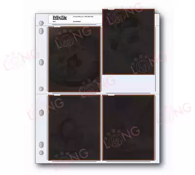 American Bao Tu 45-4B 4X5 color black and white negative film film bottom bag (100 bags)