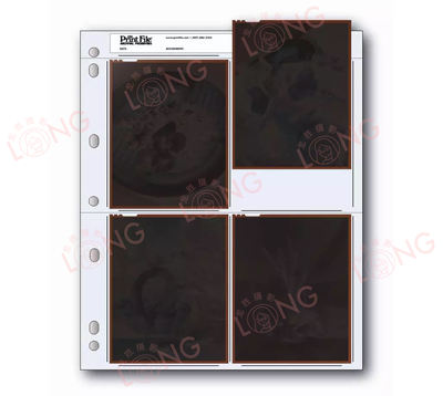 Original Baotu 4x5 film acid-free negative bag in stock, each sheet can hold 4 sheets. Retail sale