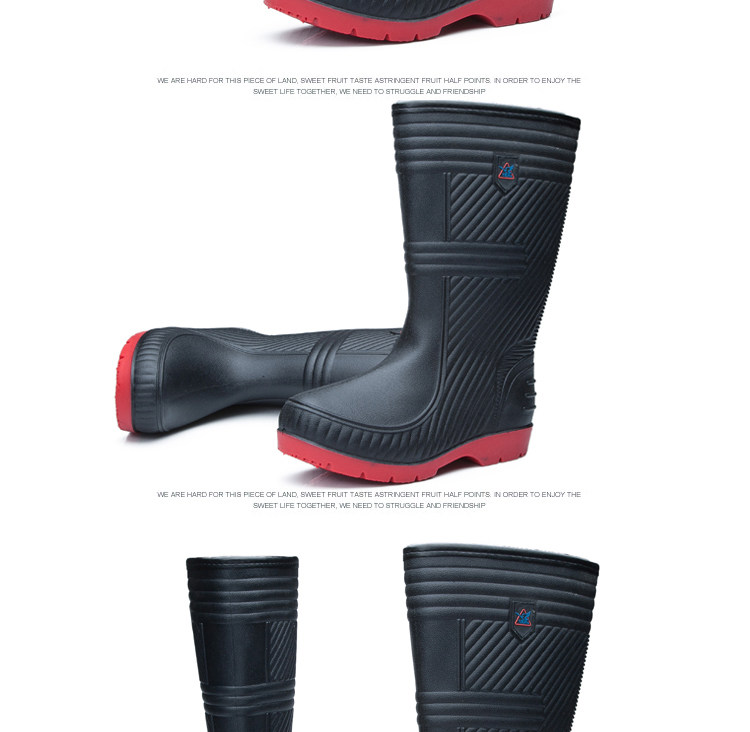 Chaussures - bottes caoutchouc homme pour hiver - semelle tendon - Ref 963256 Image 38