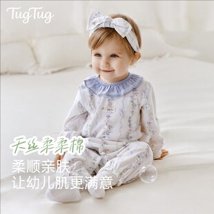 小贵但质量好！TugTug宝宝早春连体衣