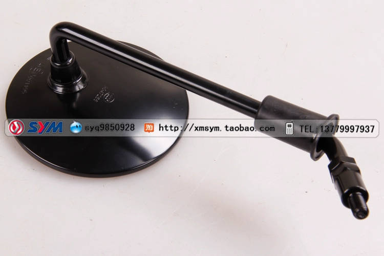 SYM Sanyang Đầu máy XS125T-16A FIDDLE III Fit 3 Gương chiếu hậu bên phải Gương phản chiếu màu đen - Xe máy lại gương