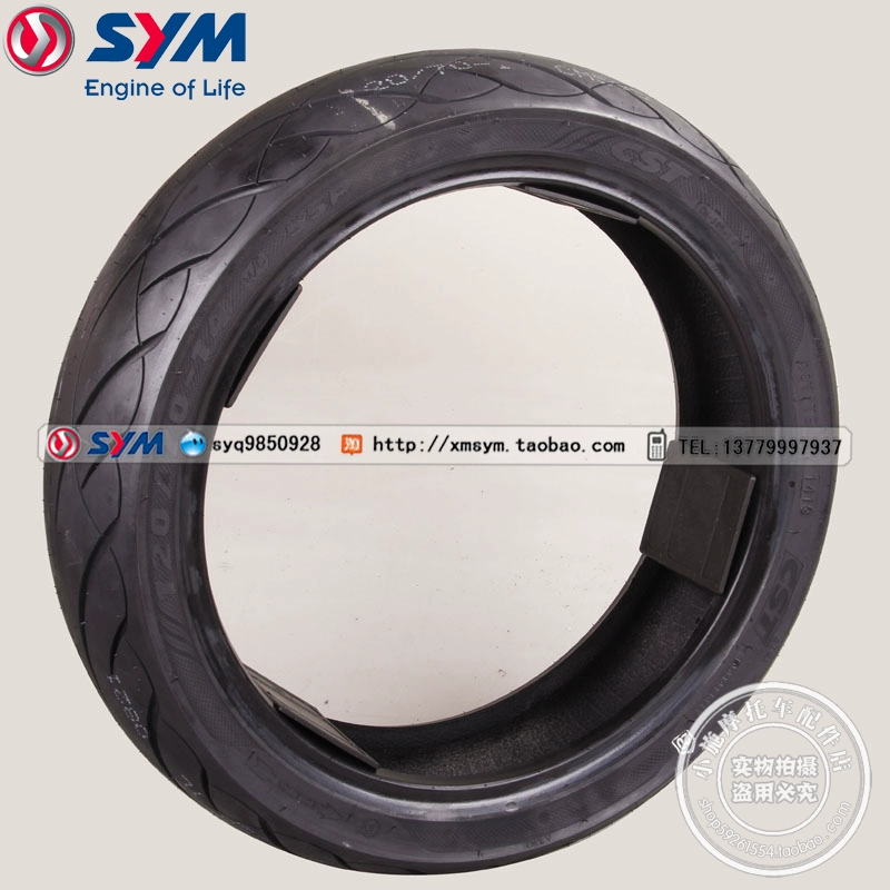 SYM Hạ Môn Apricot Sanyang Đầu máy CRUISYM Cruise 300 Z300 Nine Girls Happy Knight Front Tyre - Lốp xe máy