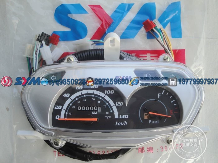 SYM Xia Xing Sanyang Đầu máy F1 XS125T-2C Bảng mã dụng cụ Bảng Kilomet hội - Power Meter đồng hồ xe dream