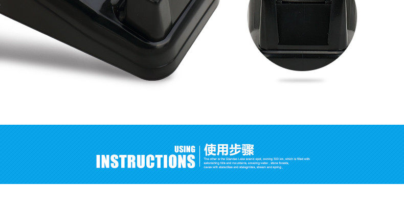 可得优kw3305胶带台 胶带座 封箱器透明胶胶带座