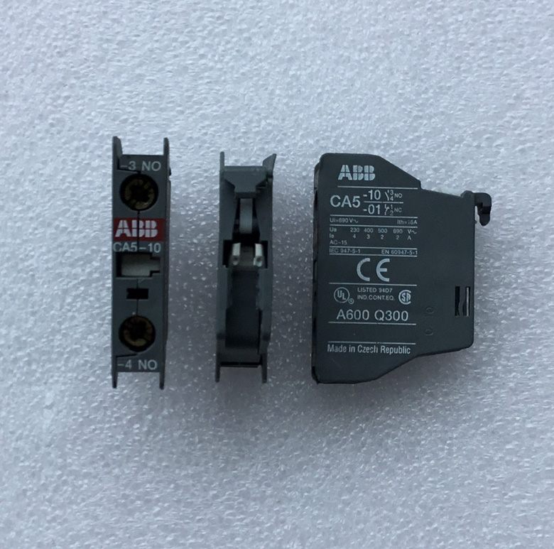 Second Hand Detached Machine Import ABB CA5-10 Often Open Air Switch Assisted Contact Point