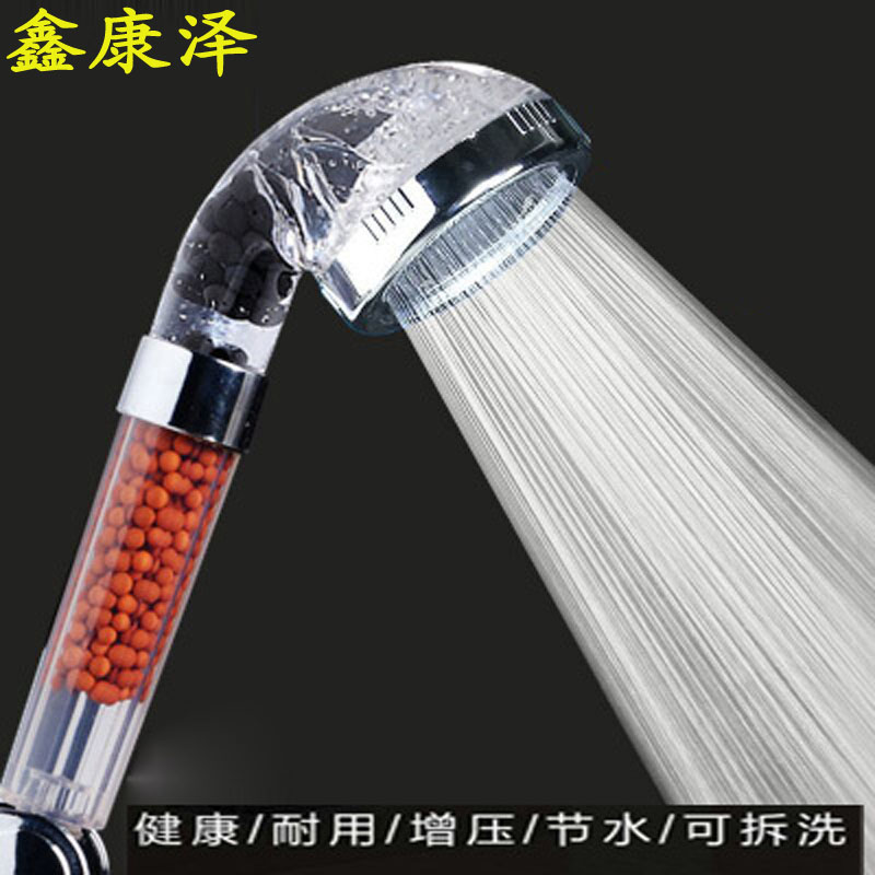 Shower Shower Nozzle with Pressurized Water Heater Gonorrhea Shower Nozzle Bathroom Bath Shower Lotus Shower Shower Head Shower Suit