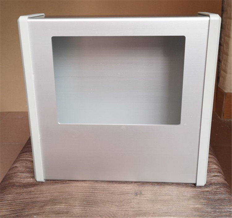 7-inch touch screen installation combined aluminum alloy electric box control box PLC electric control box man-machine interface bracket distribution box