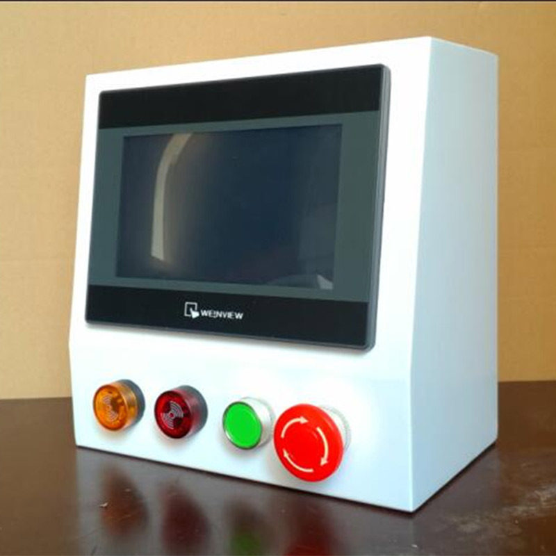 7 inch touch screen control box installation box man-machine interface rotating bracket PLC electric control box installation box custom