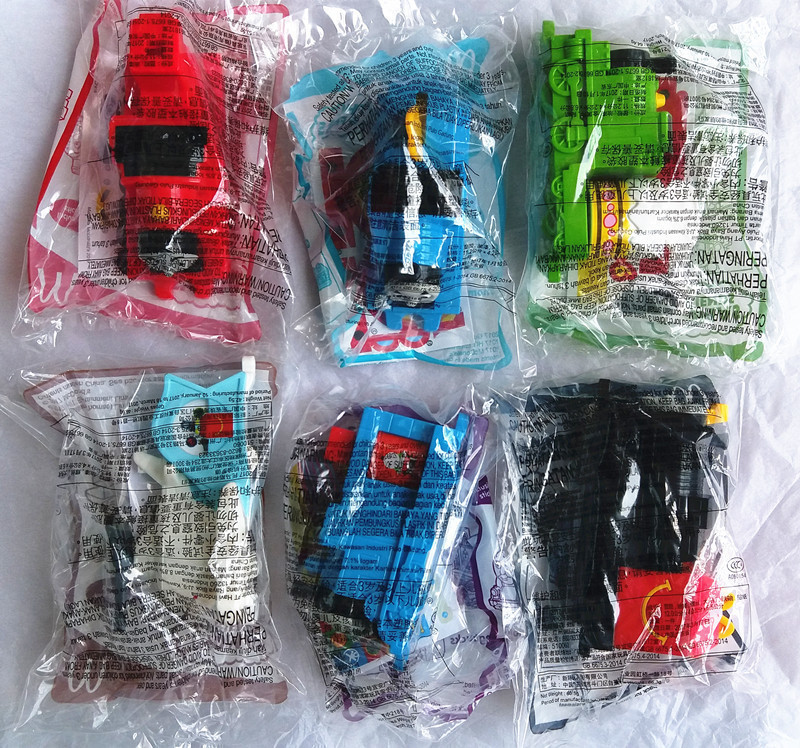 2017 McDonald's Thomas the Tank Engine Toy Train Doll Train and Friends Series Public