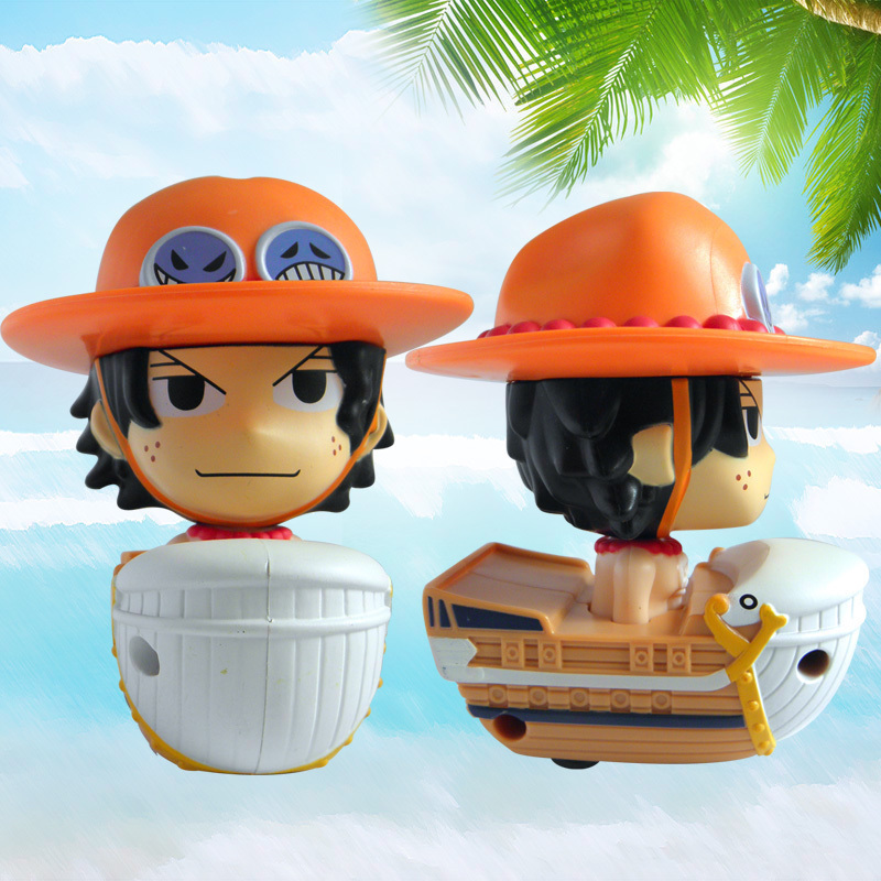 2014 McDonald's one Piece One Piece King full set of 10 anime toy dolls Ruff Joe Ba Esro