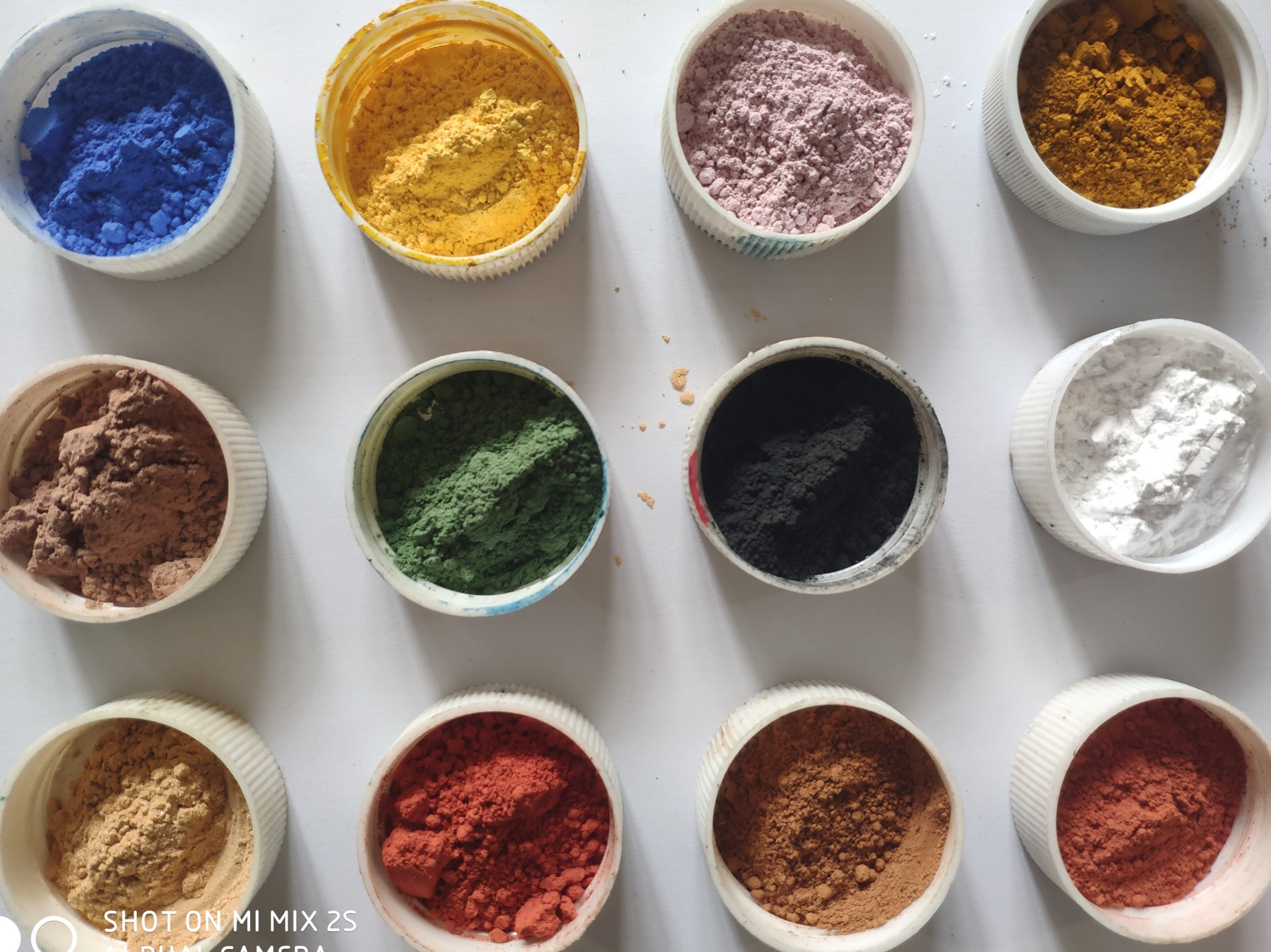 Mineral toner Cultural Relic restoration toner Pigment Purple sand restoration special toner