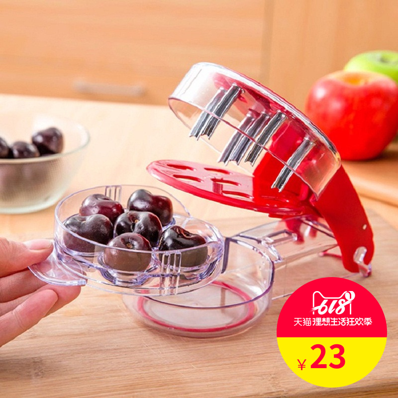 New Products Great Cherry Cherry go to nuclear device Multi-grain Separation Theorizer Kitchen Creative Utensils Small Nuclear Fruit Deseed