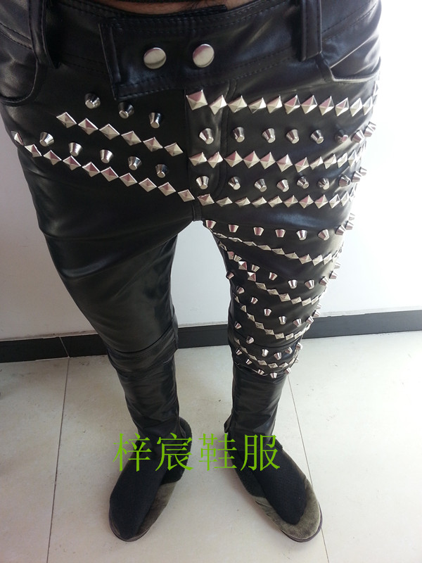 Pantalon cuir homme - Ref 1482021 Image 50