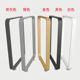 Customized single-sided arc-shaped desk stand bar table leg table leg support leg desk dining table ຂາເຫຼັກ bracket