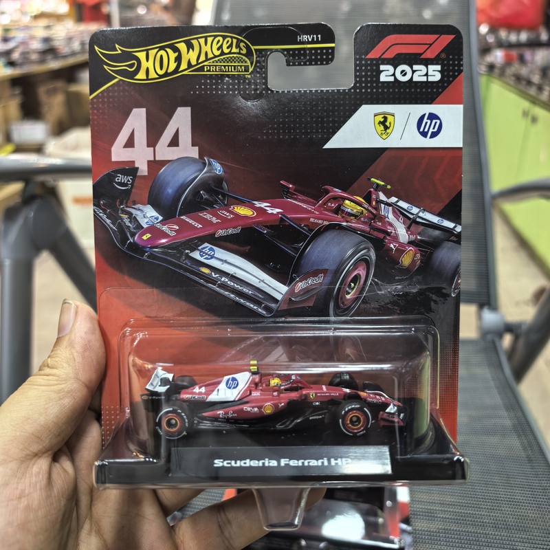 In Stock with Free Shipping: Hot Wheels 2025 Ferrari F1 Mclaren Mercedes Racing Car Model