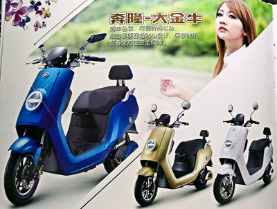 q Original Benlong Da Jinniu electric car shell accessories Scooter paint parts Motorcycle electric car shell