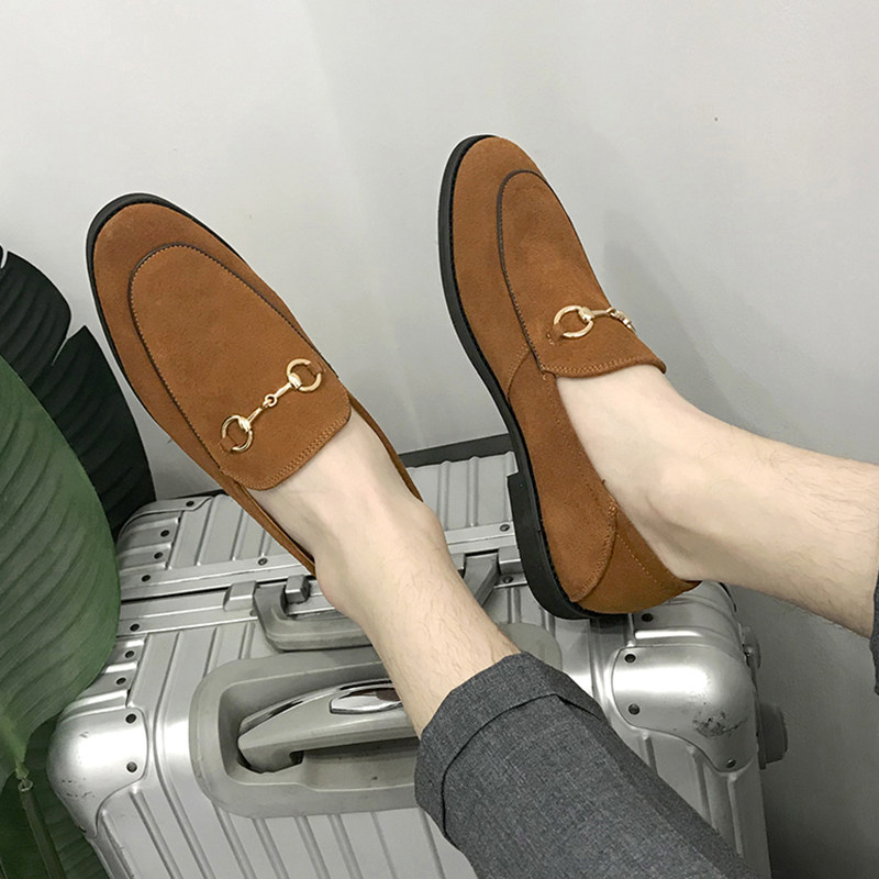 A foot pedal 100 hitch frosted leather shoes horse rank Fashion Lego Shoes Anti-Suede Leather Leather Leather Leather Leather Leather Leather Leather Leather Leather Leather Leather Leather Leather Leather Leather Shoes