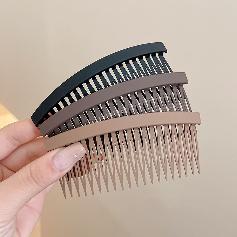 images 3:Burned sandy size Liu Hai inserted female shredded hair to organize the hair and hair charm head stamped with hair clamp head