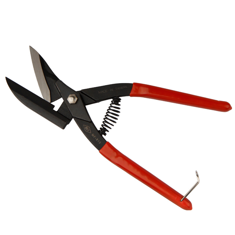Taiwan Kuaigong MRD MF-910 wave board scissors 10 inch thin iron scissors stainless steel industrial scissors original