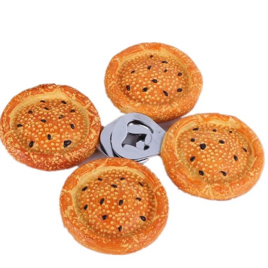 Xinjiang Ethnic Handicrafts Naan Bread Castle Bottle Opener Double-Sided Refrigerator Magnet Beer Opener Tourism