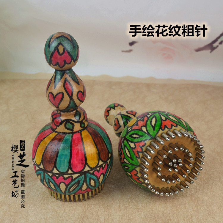 Xinjiang featured handicrafts as a pancake tool pancake Baking Pure Copper Coarse Needles Handmade Crusty pancake Sack Coarse Needles