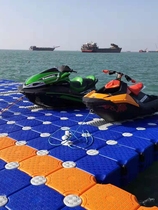 Water platform floating dock floating dock pool plastic fishing platform floating dock berth