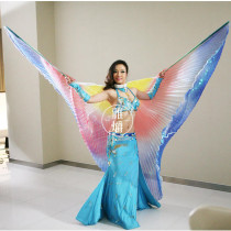 Adult three color belly dance wings props childrens wings props 360 Wings butterfly cloak costume customization