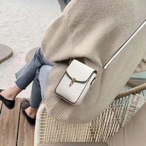 Leather mobile phone bag crossbody female 2021 New Mini small bag high end womens leather bag premium summer leather