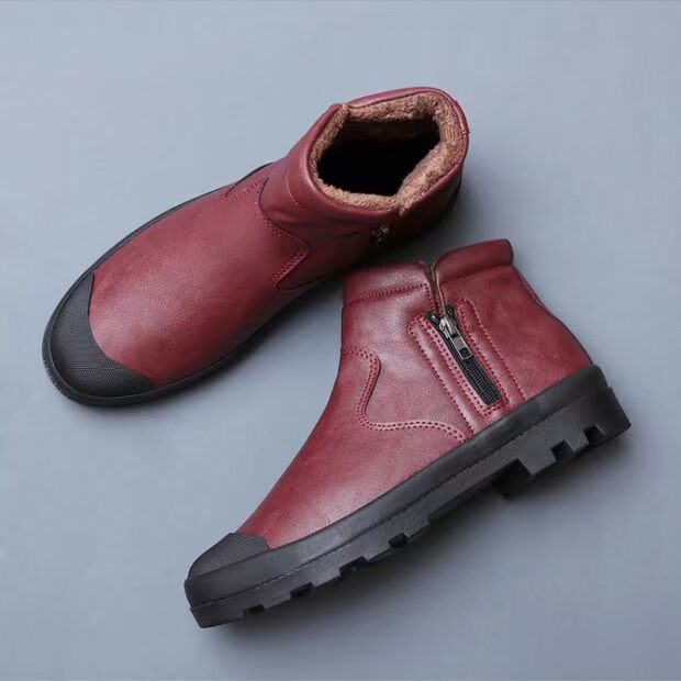 Martin ủng nam ủng nam mùa đông giày nam cộng với nhung ấm những đôi giày boot nam