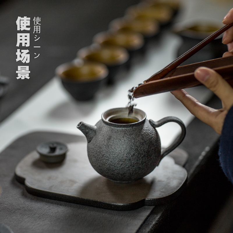 Coarse ceramic tea set ceramic kung fu tea zen tea set tea service office home tea set