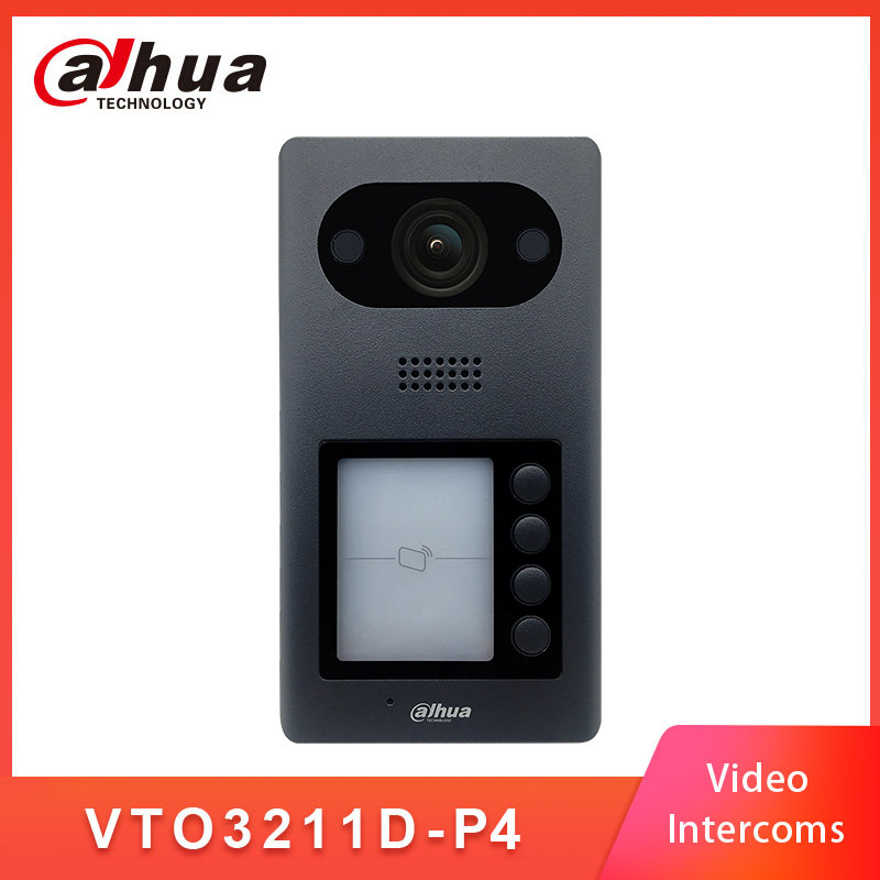 VTO3211D-P4 Dahua Access Control English Version Video Interphone Doorbell Network Button Villa