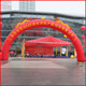 Ssangyong inflatable arch wedding celebration dragon and phoenix air arch 8m10m12m opening ceremony rainbow door