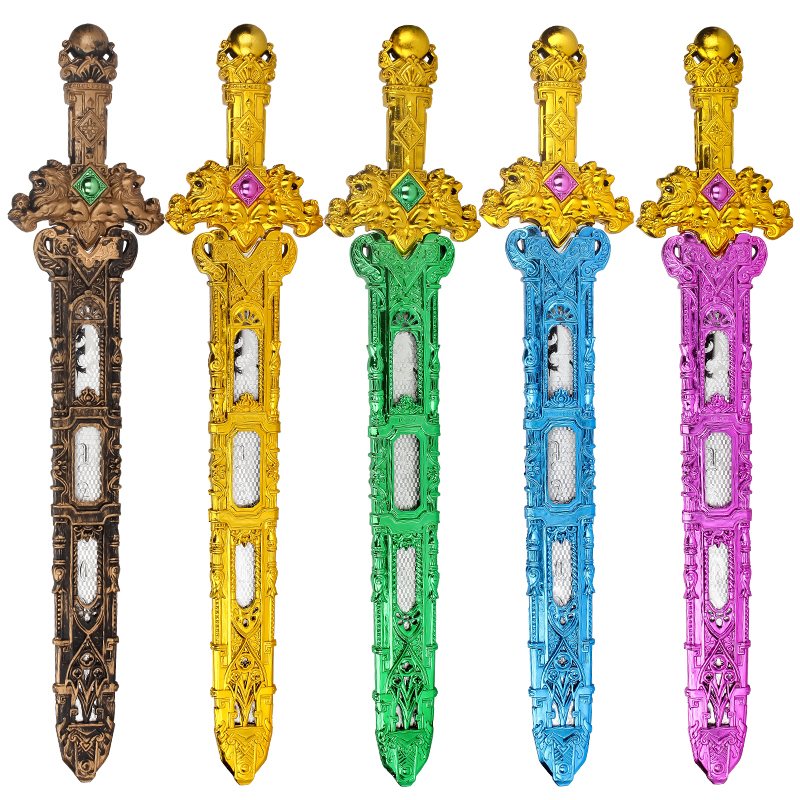 New plastic toy sword, dragon sword, heaven sword, king sword, big sword, sword gift, festival performance props
