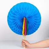 Вы материал ручной сброс шарика шарика сферического смены цвета вентилятора прыжок вентилятора