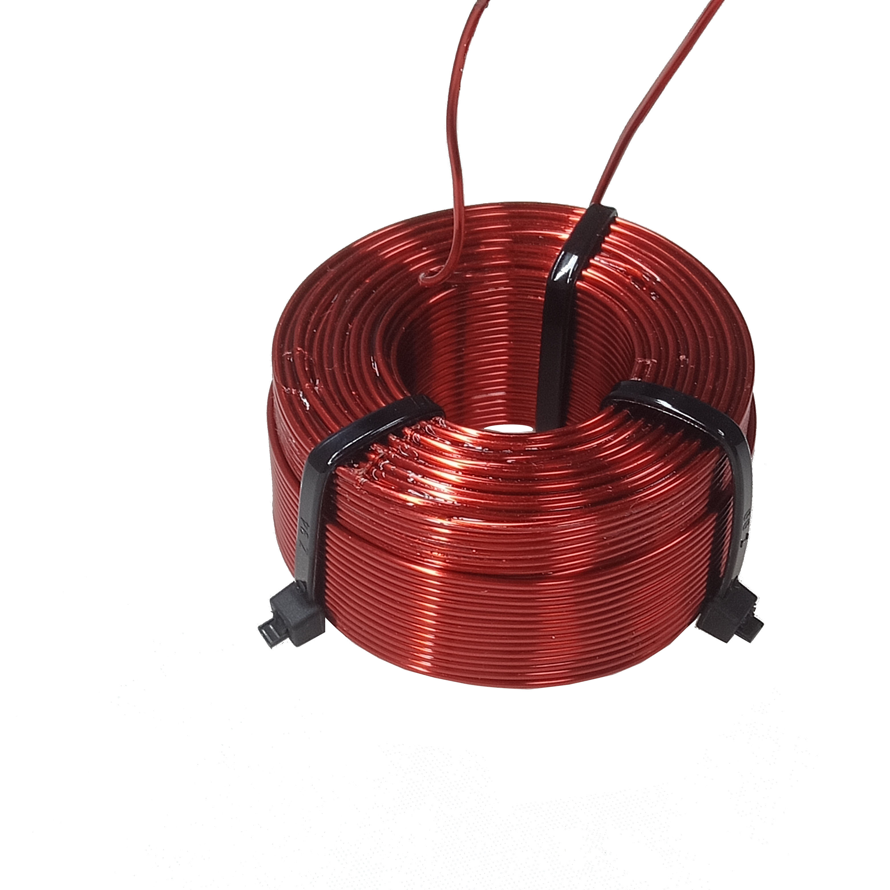 Oxygen-free enameled pure copper wire, red hollow coil, hollow inductor for frequency divider, new customization of any inductance