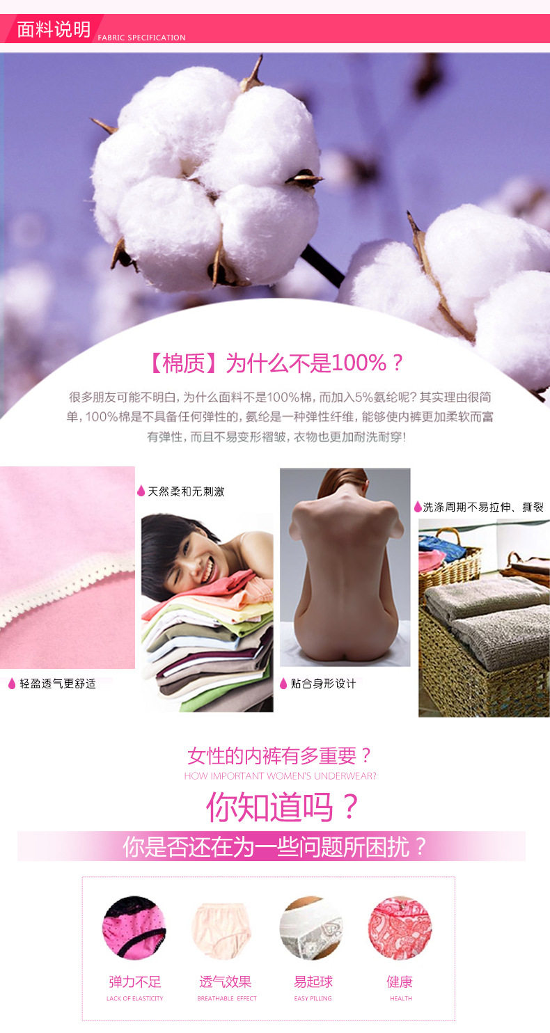 Slip jeunesse en coton - Ref 639750 Image 30