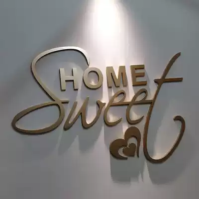 Jing Lian Yifa Nordic luxury 3D wall stickers ins Cafe dining room home living room bedroom creative decoration