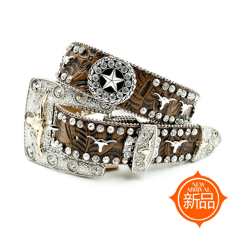 Harley Motorcycle Belt for Men and Women, Youth Decorative Belt, Western Style, Fashionable and Versatile Jeans Belt, Pin Buckle